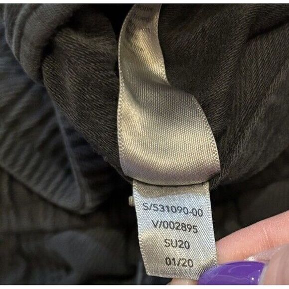 Athleta Women's Farallon Jogger Pants Size 0 Black Drawstring Stretch Waist - Picture 4 of 6